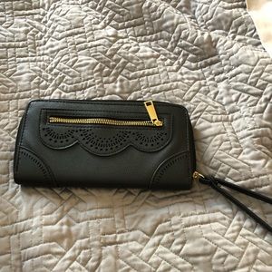 Jessica Simpson Black Wallet/Clutch